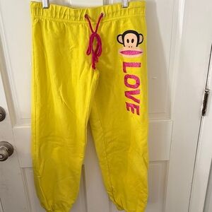 Paul Frank Yellow joggers